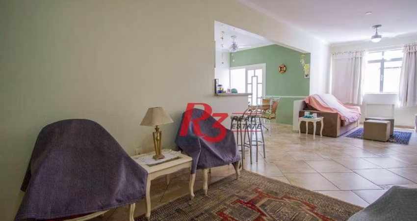 Apartamento à venda, 149 m² por R$ 780.000,00 - Pompéia - Santos/SP