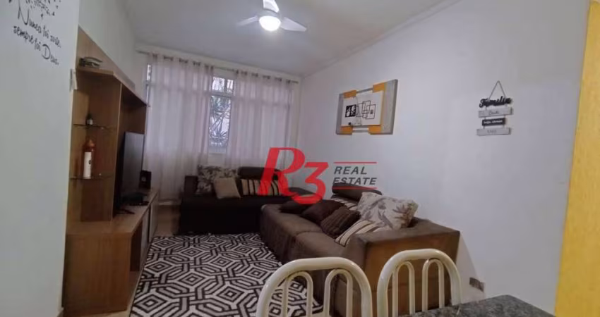 Apartamento com 2 dormitórios à venda, 73 m² por R$ 380.000,00 - Itararé - São Vicente/SP