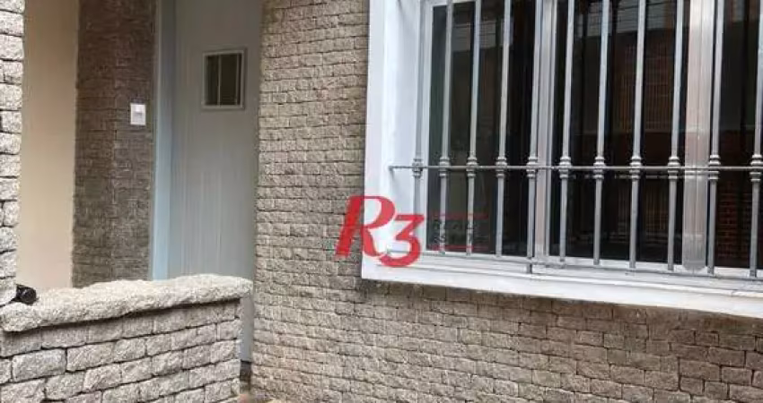 Casa para alugar, 120 m² por r$ 7.315,00/mês - embaré - santos/sp