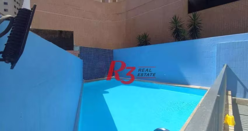 Apartamento com 2 dormitórios à venda, 72 m² por R$ 430.000,00 - Ponta da Praia - Santos/SP