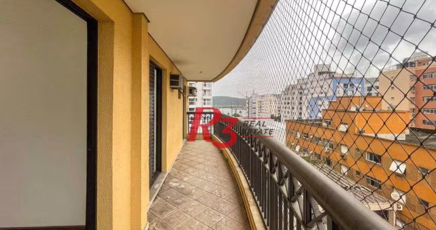 Apartamento com 2 dormitórios à venda, 106 m² por R$ 830.000,00 - Ponta da Praia - Santos/SP
