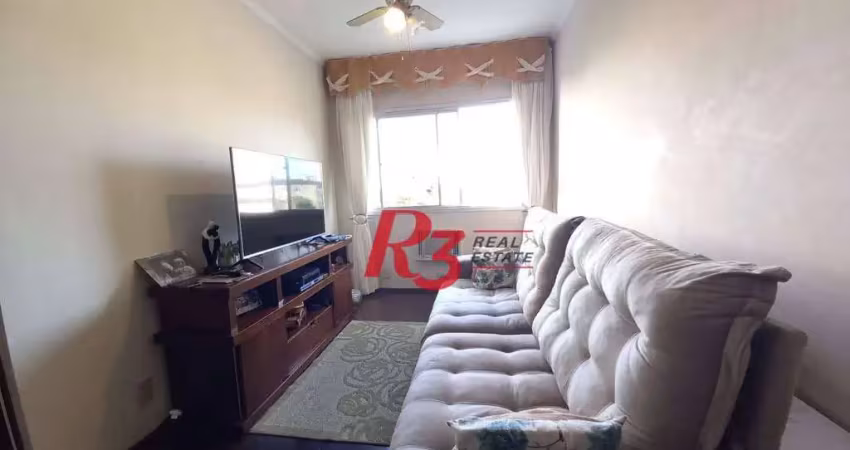Apartamento com 2 dormitórios à venda, 65 m² por r$ 430.000,00 - vila belmiro - santos/sp