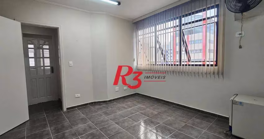 Sala à venda, 40 m² por r$ 280.000,00 - vila matias - santos/sp