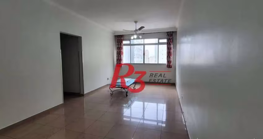 Apartamento com 2 dormitórios para alugar, 90 m² por r$ 4.200,00/mês - ponta da praia - santos/sp
