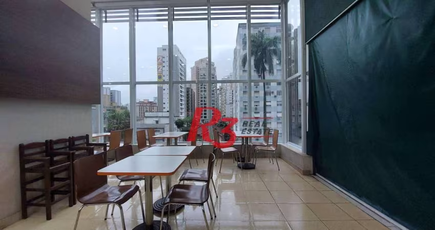 Loja, 29 m² - venda por R$ 372.000,00 ou aluguel por R$ 5.500,00/mês - Gonzaga - Santos/SP