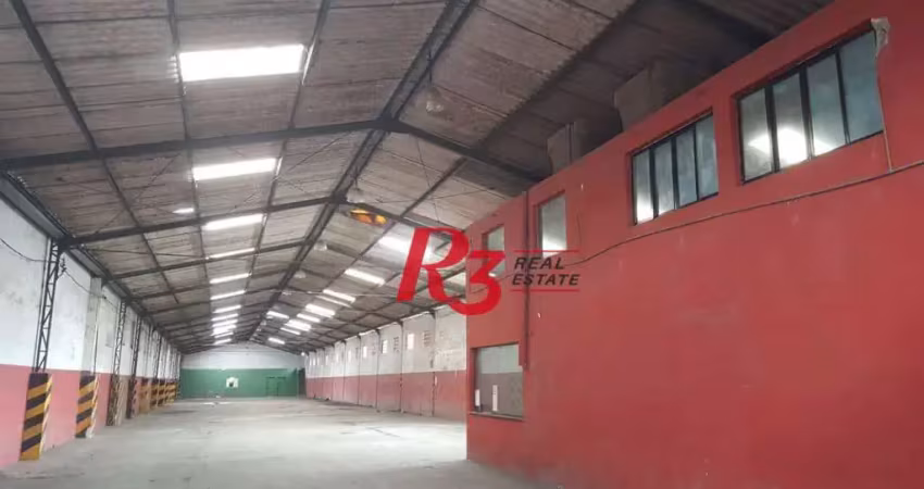 Terreno à venda, 11116 m² por r$ 79.000.000,00 - chico de paula - santos/sp