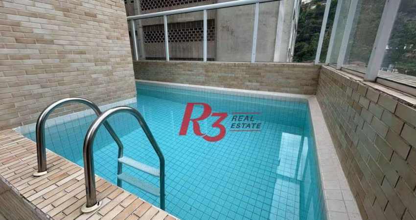 Apartamento à venda, 60 m² por R$ 450.000,00 - José Menino - Santos/SP