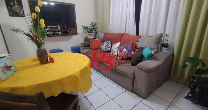 Apartamento com 2 dormitórios à venda, 94 m² por R$ 340.000,00 - Marapé - Santos/SP