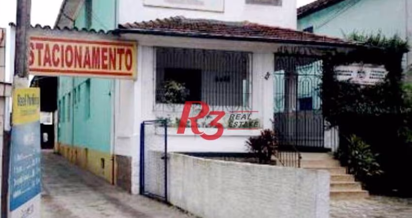 Sobrado para alugar, 446 m² por R$ 24.011,00/mês - Gonzaga - Santos/SP