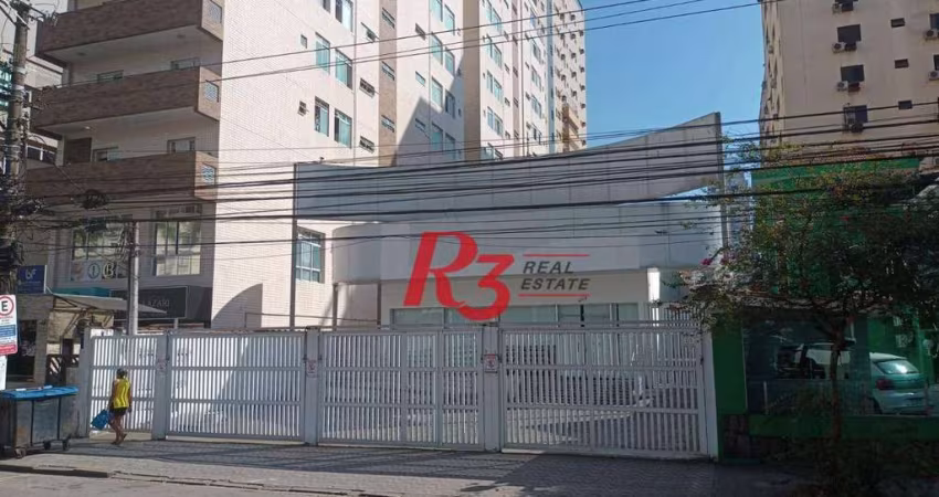 Loja para alugar, 407 m² por R$ 53.680,83/mês - Gonzaga - Santos/SP