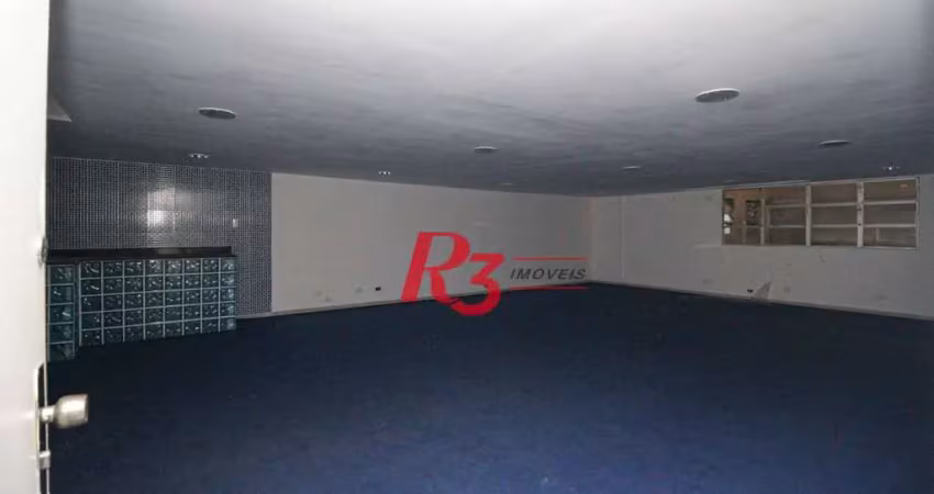 Sala para alugar, 92 m² por R$ 5.000,00/mês - Centro - Santos/SP