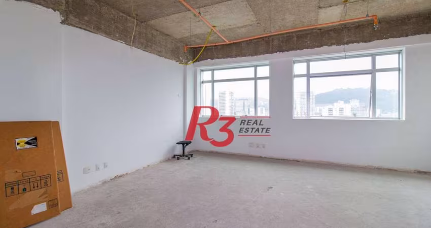 Sala para alugar, 41 m² por R$ 3.000,00/mês - Vila Matias - Santos/SP