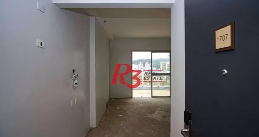 Flat com vista mar à venda, 36 m² por R$  - Gonzaga - Santos/SP