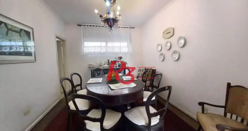 Apartamento à venda, 224 m² por R$ 870.000,00 - Gonzaga - Santos/SP