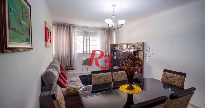 Apartamento com 2 dormitórios à venda, 98 m² por R$ 510.000,00 - Gonzaga - Santos/SP