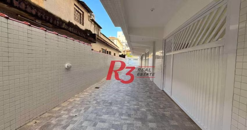 Village à venda, 103 m² por R$ 680.000,00 - Marapé - Santos/SP