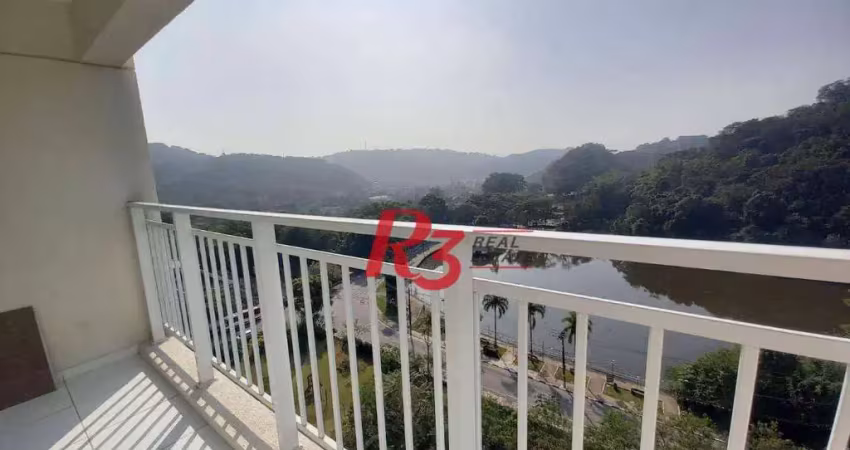 Apartamento com 2 dormitórios para alugar, 53 m² por r$ 3.000,00/mês - morro de nova cintra - santos/sp