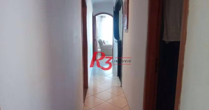 Apartamento com 3 dormitórios para alugar, 148 m² por R$ 8.250,00/mês - Pompéia - Santos/SP