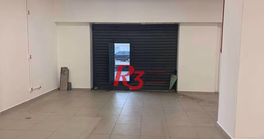 Loja, 269 m² - venda por R$ 5.800.000,00 ou aluguel por R$ 25.346,00/mês - Boqueirão - Santos/SP