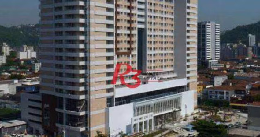 Sala à venda, 51 m² por R$ 371.000,00 - Vila Matias - Santos/SP