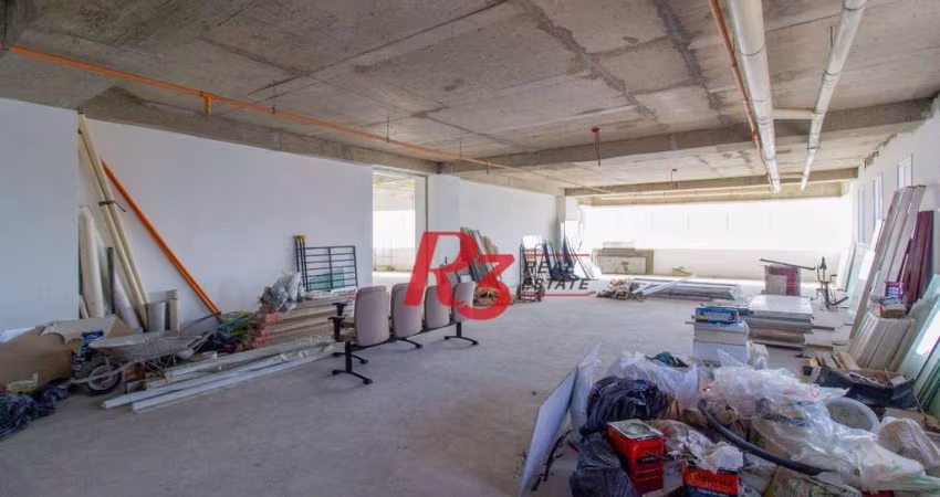 Sala para alugar, 172 m² por R$ 20.909,00/mês - Gonzaga - Santos/SP