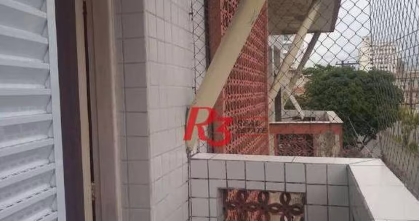 Apartamento com 2 dormitórios à venda, 91 m² por R$ 330.000,00 - Ponta da Praia - Santos/SP