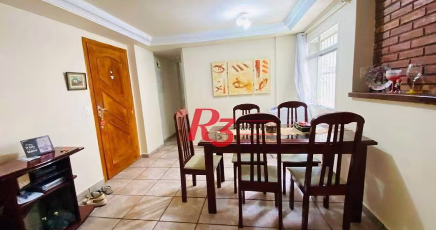 Apartamento à venda, 56 m² por R$ 460.000,00 - Pompéia - Santos/SP