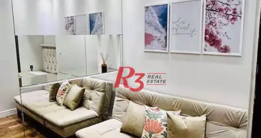 Flat à venda, 36 m² por r$ 320.000,00 - centro - são vicente/sp