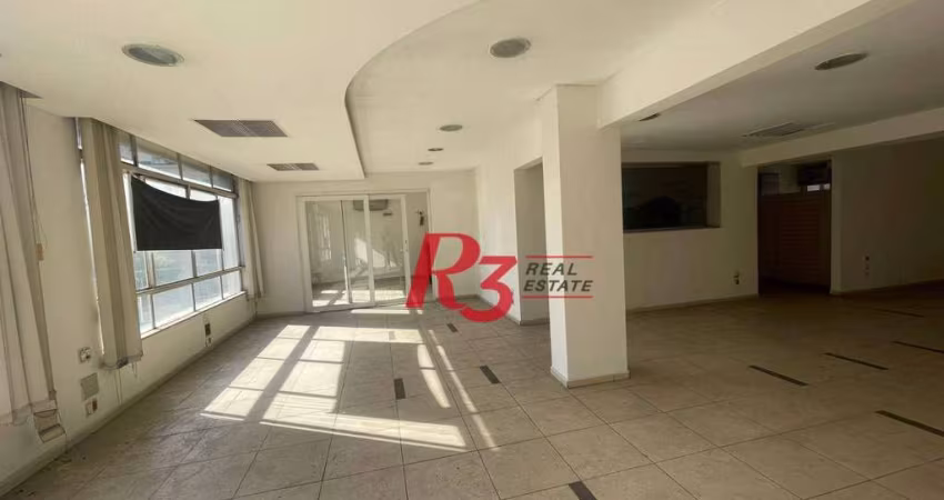 Sala para alugar, 89 m² por R$ 4.010,00/mês - Centro - Santos/SP