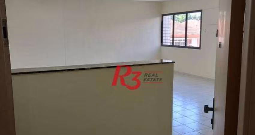 Sala, 50 m² - venda por R$ 295.000,00 ou aluguel por R$ 2.500,00/mês - Vila Matias - Santos/SP