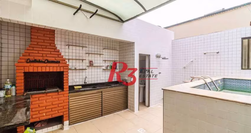 Casa com 3 dormitórios à venda, 150 m² por R$ 1.100.000,00 - Embaré - Santos/SP