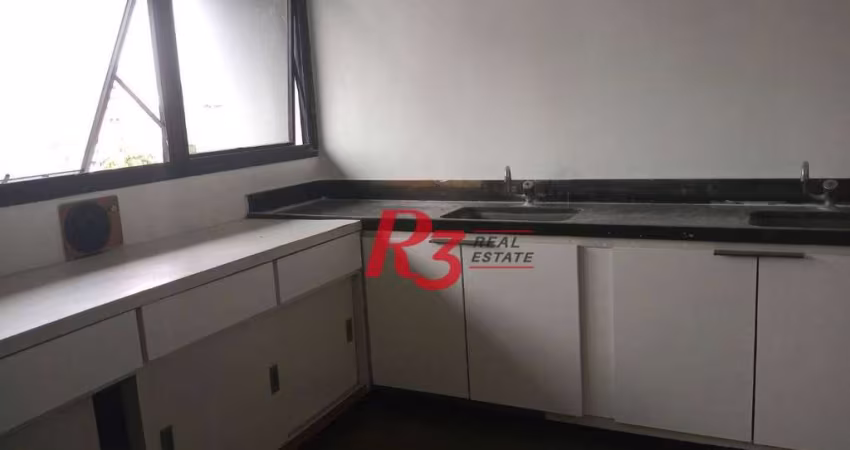 Sala, 92 m² - venda por R$ 500.000,00 ou aluguel por R$ 4.500,00/mês - Encruzilhada - Santos/SP