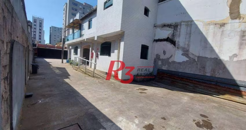 Terreno comercial para alugar na Praça Visconde de Itaboraí, 16, Estuário, Santos