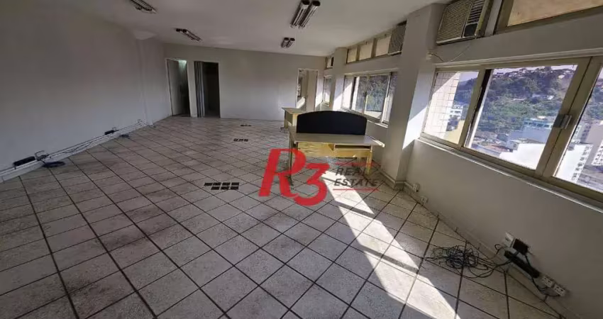 Sala comercial para alugar na Rua João Pessoa, 69, Centro, Santos