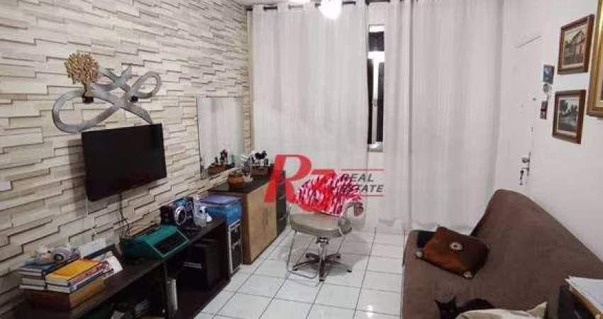 Apartamento com 2 dormitórios à venda, 70 m² por R$ 450.000,00 - Boqueirão - Santos/SP