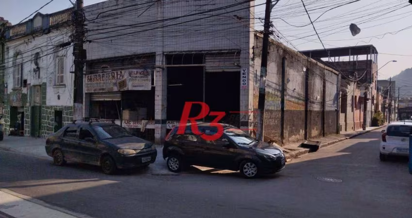 Galpão à venda, 170 m² por R$ 350.000,00 - Paquetá - Santos/SP