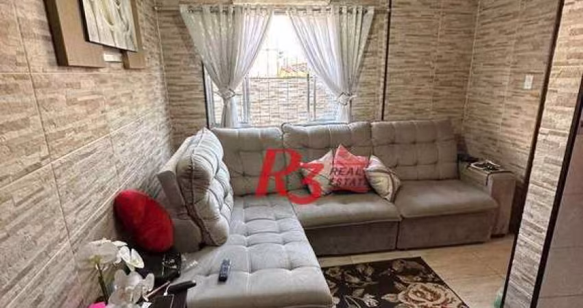 Casa com 3 dormitórios à venda, 109 m² por R$ 352.000,00 - Parque Bitaru - São Vicente/SP