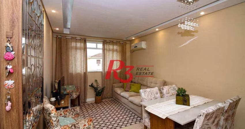 Apartamento à venda, 89 m² por R$ 412.000,00 - Vila Matias - Santos/SP