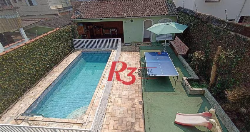 Sobrado à venda, 236 m² por R$ 1.990.000,00 - Embaré - Santos/SP