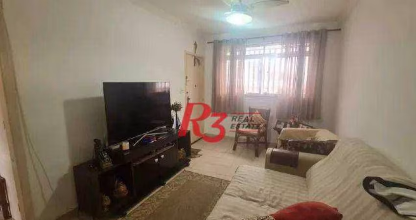 Apartamento à venda, 68 m² por R$ 345.000,00 - Marapé - Santos/SP
