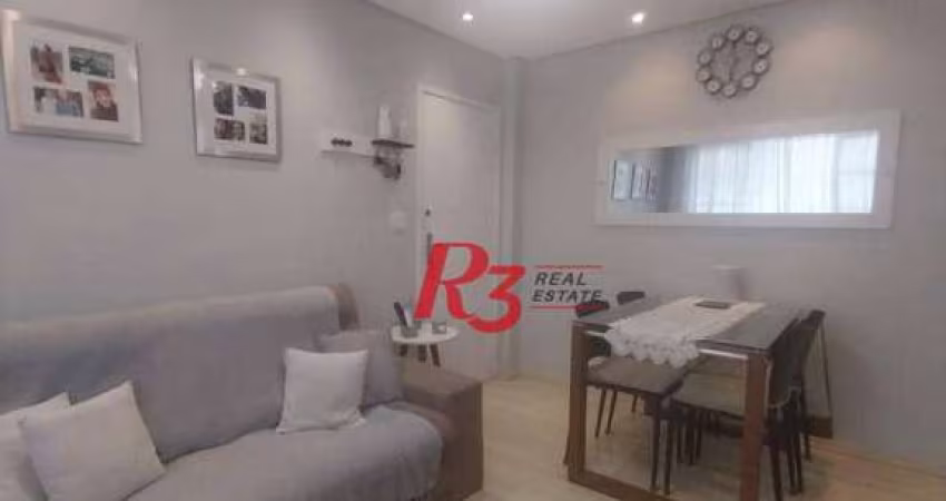 Apartamento com 1 dormitório à venda, 60 m² por R$ 266.000,00 - Itararé - São Vicente/SP