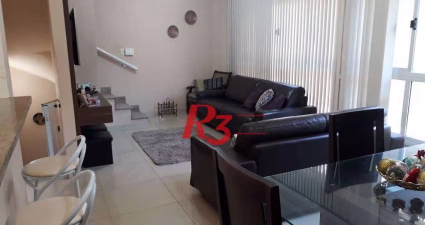 Sobrado à venda, 134 m² por R$ 530.000,00 - Vila Voturuá - São Vicente/SP