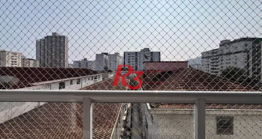 Apartamento à venda, 120 m² por R$ 585.000,00 - Campo Grande - Santos/SP