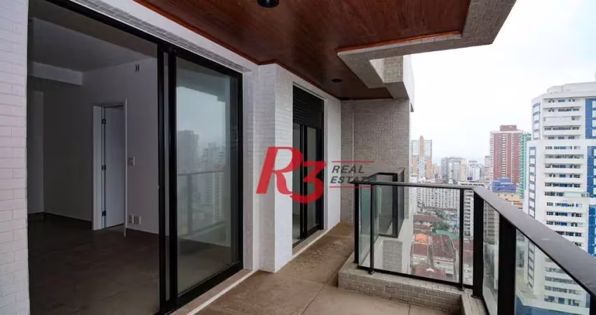 Apartamento à venda, 54 m² por r$ 775.000,00 - boqueirão - santos/sp