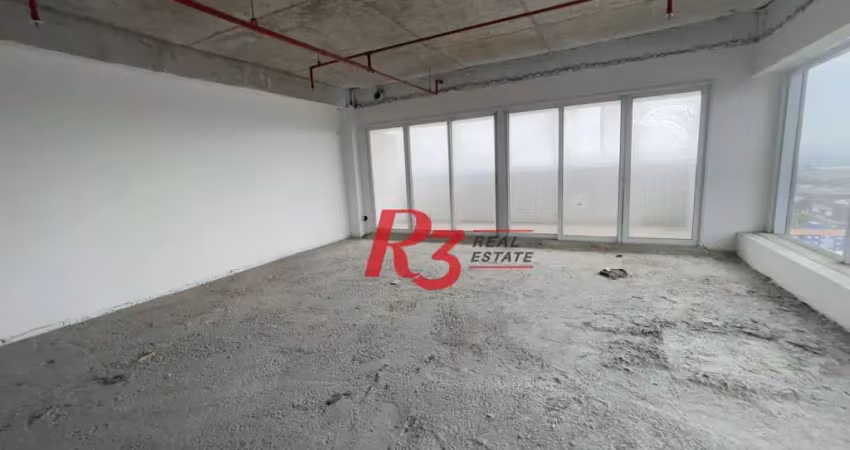 Sala à venda, 150 m² por r$ 925.000,00 - centro - santos/sp
