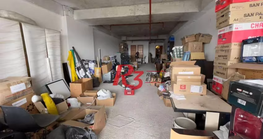 Sala à venda, 94 m² por r$ 575.000,00 - centro - santos/sp