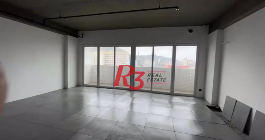 Sala à venda, 60 m² por r$ 375.000,00 - centro - santos/sp
