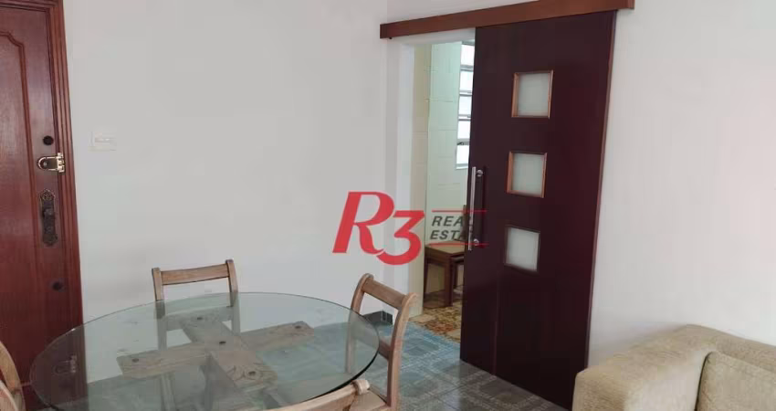 Apartamento com 3 dormitórios à venda, 89 m² por R$ 475.000,00 - Boqueirão - Santos/SP