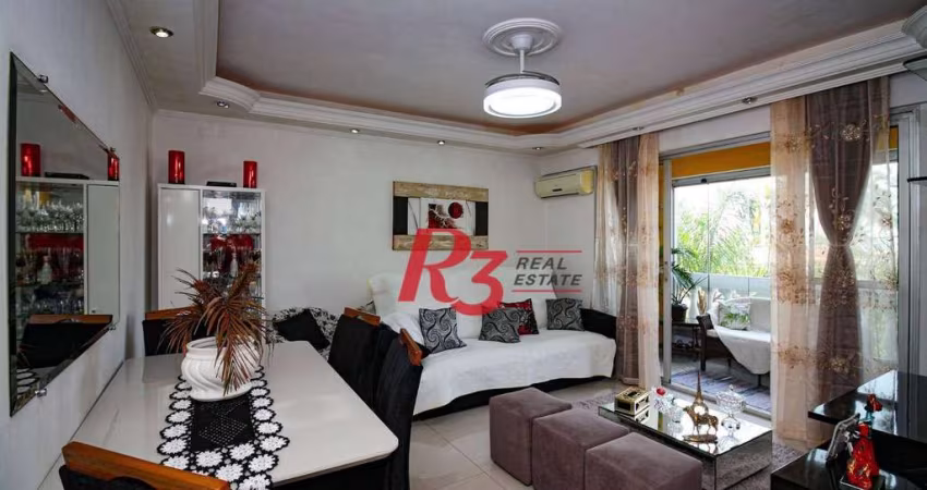 Apartamento à venda, 73 m² por R$ 480.000,00 - Itararé - São Vicente/SP