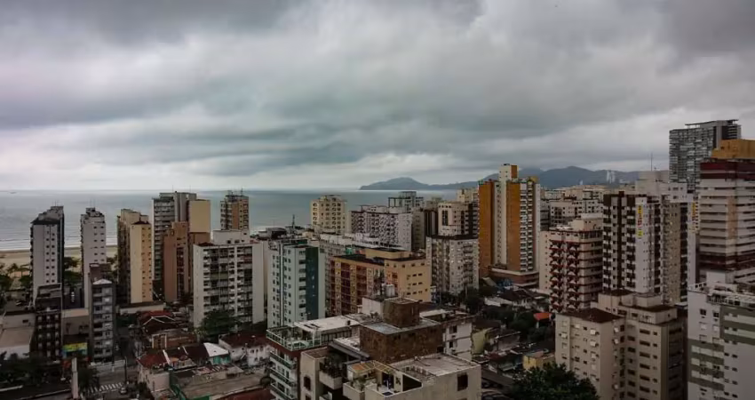 Apartamento com 3 dormitórios para alugar, 146 m² por r$ 8.000,00/mês - gonzaga - santos/sp